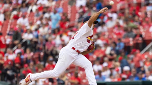 St. Louis Cardinals pitcher Jordan Hicks